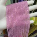 Premium faceted pink square zircon beads for DIY jewelry making and fashion accessories - Pink Zirconia
