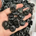 Natural Kambaba jasper stone beads with off-center hole for DIY jewelry making - Rhyolite