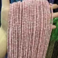 High quality faceted natural pink stone beads strands for DIY jewelry making accessories - Pink Opal Faceted Round Beads / 2mm Faceted Round Beads (Approx. 170 Pieces Per Strand)