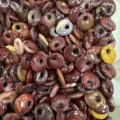 Assorted colorful natural agate stone Ping An Kou beads for DIY jewelry accessories - Yellow Jasper