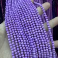 Faceted purple natural stone beads strand for DIY necklace and bracelet jewelry making - Phosphosiderite Round Beads / 2mm Faceted (Approx. 170 Beads/Strand)