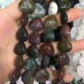 Natuurlijke agaat hartvormige kralen voor het maken van handgemaakte DIY sieraden - Indiase Agaat