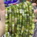Perle di calcedonia quadrate in pietra naturale verde 8mm per accessori gioielli fai-da-te - 8mm (circa 45 pezzi) / Agata Verde 2