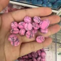Cabochon in pietra turchese rosa da 12 mm per progetti di creazione di gioielli fai-da-te - 20*6mm / Turchese Rosa