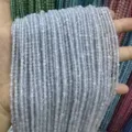 3mm faceted round cat's eye beads strings for DIY jewelry making accessories - 3mm (Approx 120 Beads/Strand) / Light Grey Blue