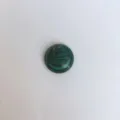 Grün gebänderter Naturstein-Cabochon im Malachit-Stil für DIY-Schmuckherstellung Handwerk - 10mm / Malachit-Stein