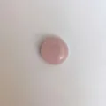 Polierter runder Cabochon-Stein aus natürlichem rosa Rosenquarz für DIY-Schmuckherstellung - 6mm / Rosenquarz
