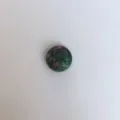 Natürlicher Rubin in Zoisit Cabochon Rundstein für DIY Schmuckherstellung und Zubehörteile - 6mm / Rubin-Zoisit