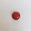 Runder roter Stein-Cabochon mit schwarzer Maserung für DIY-Schmuckzubehör und Handwerk - 6mm / Roter Netzjaspis