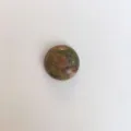 Natürlicher runder Unakit-Stein Cabochon flache Rückseite für DIY Schmuckherstellung - 6mm / Unakit