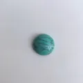 Runder Türkis-Edelstein-Cabochon mit schwarzer Matrix für DIY-Schmuckherstellung - 4mm / Türkis