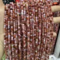 Faceted natural red agate stone beads for DIY jewelry necklaces and bracelets making - Natural South Red Agate / 2mm Faceted Round Beads (Approx. 170 Pieces Per Strand)