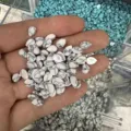 Kleine weiße Howlith Cabochons in Birnenform 5x7mm für DIY Schmuck und Ohrringe - 5X7mm / Weißer Türkis