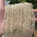 Natural yellow irregular citrine crystal stone beads 4x6mm for DIY jewelry making accessories - 4*6mm (Approx 40cm per strand) / Citrine