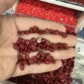 5x7mm rote birnenförmige Naturstein-Cabochons für DIY-Ohrringe und Ring-Schmuckherstellung. - 5X7mm / Roter Türkis
