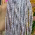 Premium 3mm lavender purple round shell beads loose strand for DIY jewelry making projects - 3mm (Approx 38cm Strand) / Light Purple