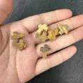 Assorted natural stone cross beads 12x16mm for DIY bracelets and necklaces handmade jewelry - Approx 12*16mm / 1 Bead / Picture Jasper