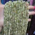 Natural faceted green gemstone beads for DIY jewelry making, 40cm strand, semi-finished - Faceted Beads / 2mm (Approx. 170 Pieces/Strand) / Natural Tsavorite-Look