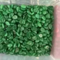 Bulk pack of 6x8mm green waterdrop flatback natural stone cabochons for DIY jewelry - Orange Red