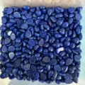 6*8mm blue natural stone drop-shaped cabochon flatback beads for DIY jewelry - 6*8mm Teardrop / Optimized Lapis Lazuli