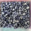 Blue and white teardrop natural stone cabochons 6x8mm flat back for DIY jewelry making - 6*8mm Teardrop / Blue Spot Stone