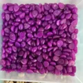 Bulk pack of 6x8mm purple pear drop flatback stone cabochons for DIY jewelry making - 6*8mm Teardrop / Purple Jade