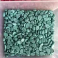 Turquoise texture teardrop flatback stone cabochons 6x8mm for DIY jewelry craft - 6*8mm Teardrop / Blue Turquoise