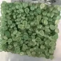 6x8mm Natural green teardrop stone cabochons with flat back for DIY jewelry accessories - 6*8mm Teardrop / Green Aventurine
