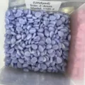 Natural blue lace agate teardrop cabochons 6x8mm flat back for DIY jewelry accessories - 6*8mm Teardrop / Purple Agate Turquoise
