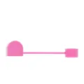 Roze siliconen rietjeshoes stofdop voor bekers herbruikbare rietjestopper accessoire variant SKU - Roze