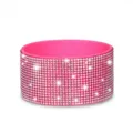 Pink Rhinestone Silicone Tumbler Boot Sparkling Bling Cup Sleeve Protective Cover - Light Pink