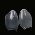 Translucent plastic shoe shields anti crease inserts sneaker protectors toe boxes pairs - XS Extra Small