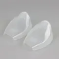 Transparent shoe crease protectors anti-wrinkle toe box shields sneaker support insert - S Small