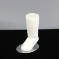 Naadloze baby sok mannequin voet display model voor kinderen katoenen sokken winkel schap show - 9cm Babyvoet / Wit