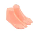 Paire de mannequin de pied en plastique pour affichage de chaussures, support creux léger. - Homme 42 / Chair
