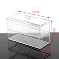 Clear acrylic storage box with lid multi-layer cosmetic makeup organizer desktop container - SF-1172-2