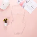Clear plastic body shaped swimsuit hanger female swimwear display rack garment display tool - Transparent Swim Floats