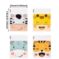 Sachets en plastique refermables avec des motifs d'animaux mignons pour bonbons et biscuits. - Sac Autoscellant Animaux de la Jungle / 50 Pièces/Paquet