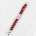 Red 5-in-1 multifunctional laser pointer pen, telescopic teaching pen with infrared light. - Bulk Packaging / Red