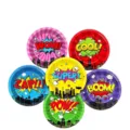 Superhelden Comic Thema Einweg Pappteller Set, perfekt für Geburtstagsfeier Dekoration. - 7 Zoll 10 STK / Mehrfarbig (Mischpackung)