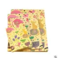 Juego de cuadernos de bolsillo ilustrados con gatos, diario de viaje para el estudio diario. - A5 / Amarillo Crema