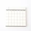 Bloc de notas de calendario semanal mensual minimalista planificador papelería artículo - Planificador mensual