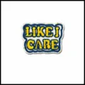 Colorful English letter embroidered patch, 4.5x6.1cm iron-on DIY clothing accessory. - Care Style(XFN3G-12)
