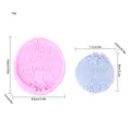 Molde de silicona para tabletas de cera aromática de cumpleaños y herramientas de pastel. - Feliz cumpleaños PM-102