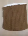 Gestrickter Babyschlafsack Winter dicker Plüsch gefüttert warme Kinderwagen Decke braun - Einheitsgröße / Braun
