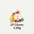 Christmas Santa Claus Alloy Pendant DIY Jewelry Making Cute Holiday Charm For Bracelet And Necklace - Gift Santa