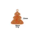Christmas tree zinc alloy enamel pendant charm DIY jewelry accessories making findings - Simple Christmas Tree Pendant