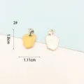 DIY enamel pepper charm pendant for bracelet keychain jewelry making craft accessories. - 2# Yellow Chili Pepper
