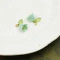 Pendentif breloque muguet vert DIY pour bracelet collier porte-clés faits à main. - 6# Vert