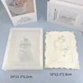 Καλούπι σιλικόνης ανάγλυφη κουκουβάγια 3D και τελικό γύψος χειροτεχνία DIY διακόσμηση. - Κουκουβάγια / Διαυγές Λευκό